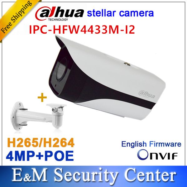 dahua IPC-HFW4433M-I2 replace IPC-HFW4431M-I2 IPC-HFW4431D 4MP Stellar bullet IP POE IR CCTV camera with bracket IP POE IR CCTV
dahua IPC-HFW4433M-I2 replace IPC-HFW4431M-I2 IPC-HFW4431D 4MP Stellar bullet IP POE IR CCTV camera with bracket IP POE IR CCTV