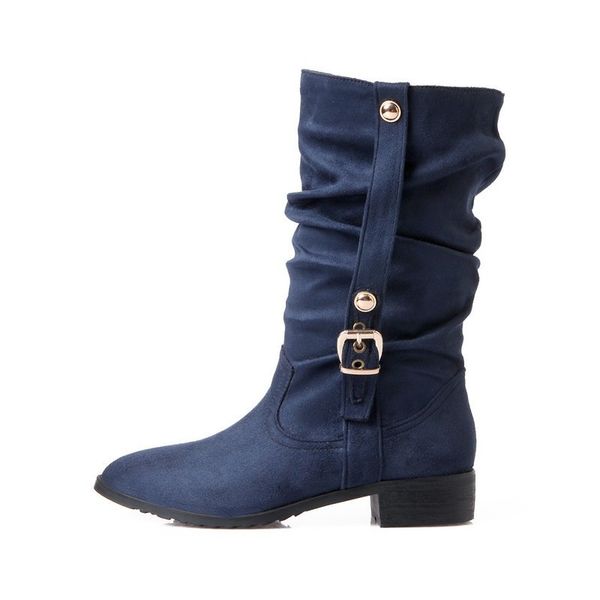 autumn boots women new pointed toe retro euro sapatos mulher buckle comfortable footwear suede female chaussures femme plus size, Black
autumn boots women new pointed toe retro euro sapatos mulher buckle comfortable footwear suede female chaussures femme plus size, Black