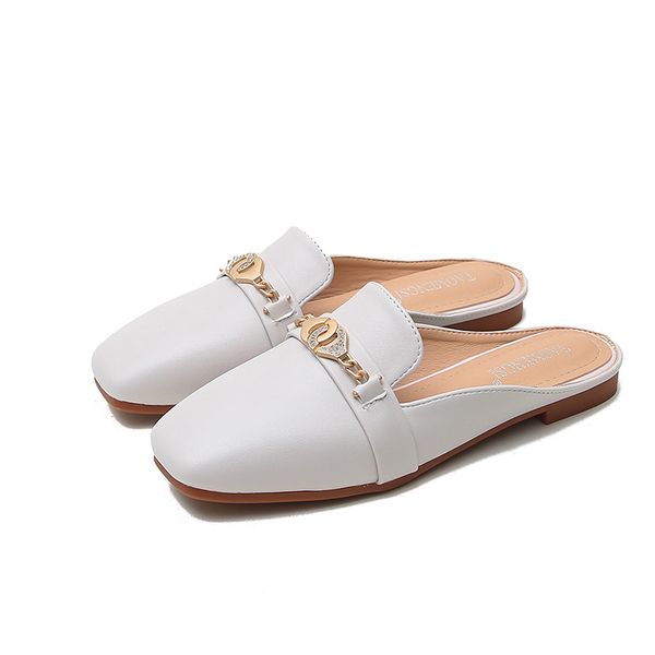 2020 new summer women's sandals leather half slippers large size 33-43 fashion square head crystal comfortable shoes women, Black
2020 new summer women's sandals leather half slippers large size 33-43 fashion square head crystal comfortable shoes women, Black