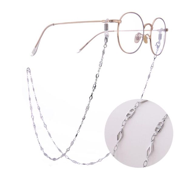 eueavan 10pcs rhombus sunglasses chain women lanyard rose gold silvery anti-slip reading glasses cord neck strap eyewear holder, Silver
eueavan 10pcs rhombus sunglasses chain women lanyard rose gold silvery anti-slip reading glasses cord neck strap eyewear holder, Silver