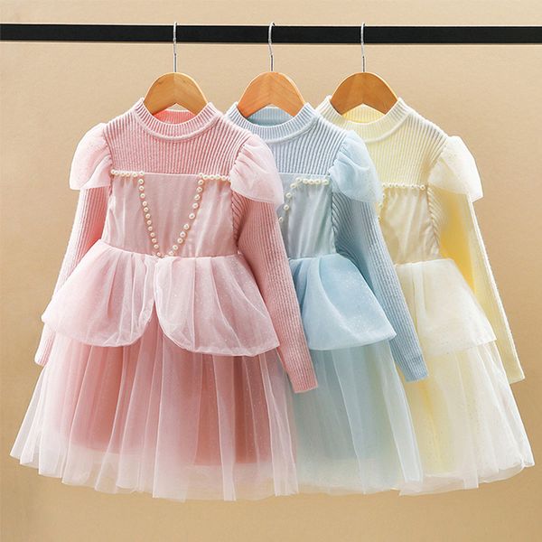 girls sweater dress 2020 autumn baby girl princess dress kids fashion dresses for girl pearl decoration girl mesh party dress, Blue
girls sweater dress 2020 autumn baby girl princess dress kids fashion dresses for girl pearl decoration girl mesh party dress, Blue