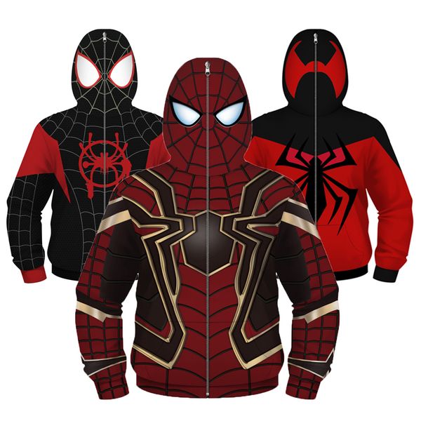 spider man masked kids jacket cosplay iron man boys jacket hooded zipper casual boys coat kids clothes, Blue;gray
spider man masked kids jacket cosplay iron man boys jacket hooded zipper casual boys coat kids clothes, Blue;gray