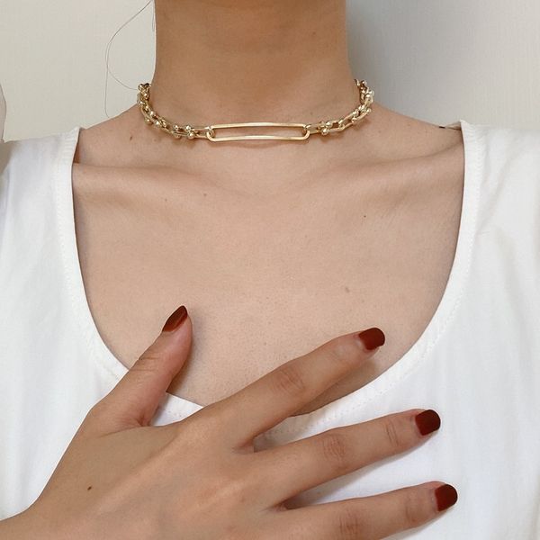 chokers 2021 design hiphop u chains necklaces for women punk jewelry vintage band pendant necklace gothic statement, Golden;silver
chokers 2021 design hiphop u chains necklaces for women punk jewelry vintage band pendant necklace gothic statement, Golden;silver