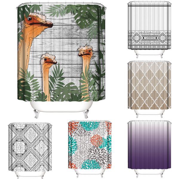 flamingo shower curtain for bathroom, animal plant, paisley flower bohemian art design waterproof polyester fabric with 12 hooks 180x180cm
flamingo shower curtain for bathroom, animal plant, paisley flower bohemian art design waterproof polyester fabric with 12 hooks 180x180cm