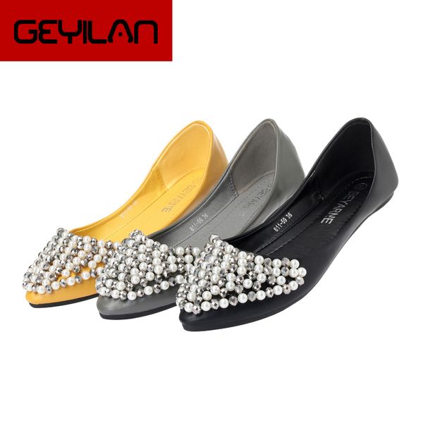 35-41 women flats shoes fall 2020 string bead pearls pointed toe solid color lady flats pu leather loafer moccasins casual shoes, Black
35-41 women flats shoes fall 2020 string bead pearls pointed toe solid color lady flats pu leather loafer moccasins casual shoes, Black