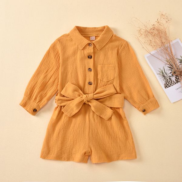bodysuits for girls 12m-5t toddler baby girls long sleeve solid linen single breasted romper jumpsuits baby autumn clothes, Blue
bodysuits for girls 12m-5t toddler baby girls long sleeve solid linen single breasted romper jumpsuits baby autumn clothes, Blue
