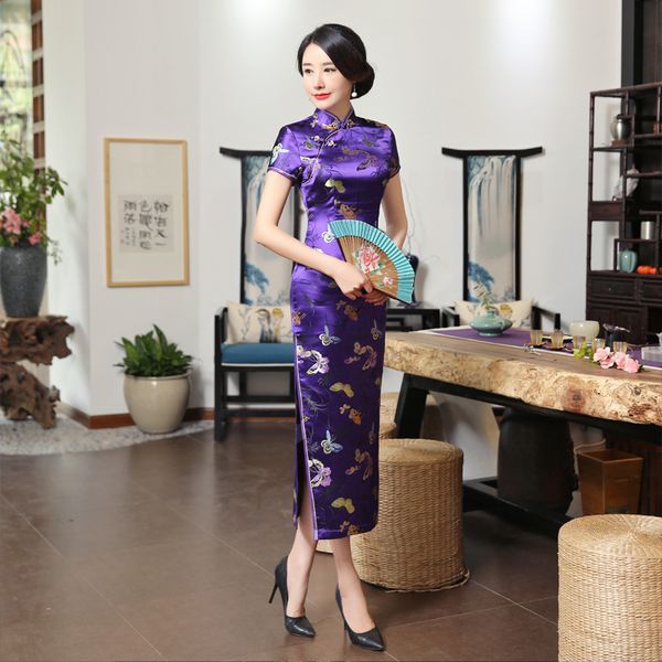 ethnic clothing women's ankle length long cheongsam printed elegant short sleeve retro chinese dress evening chi-pao plus size, Red
ethnic clothing women's ankle length long cheongsam printed elegant short sleeve retro chinese dress evening chi-pao plus size, Red