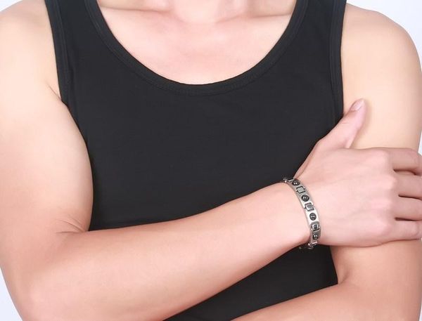 201906 dhl gift fashion energy hematite therapy magnetic health bangle men jewelry b86 stainless bracelet steel titanium bracelet olied
201906 dhl gift fashion energy hematite therapy magnetic health bangle men jewelry b86 stainless bracelet steel titanium bracelet olied
