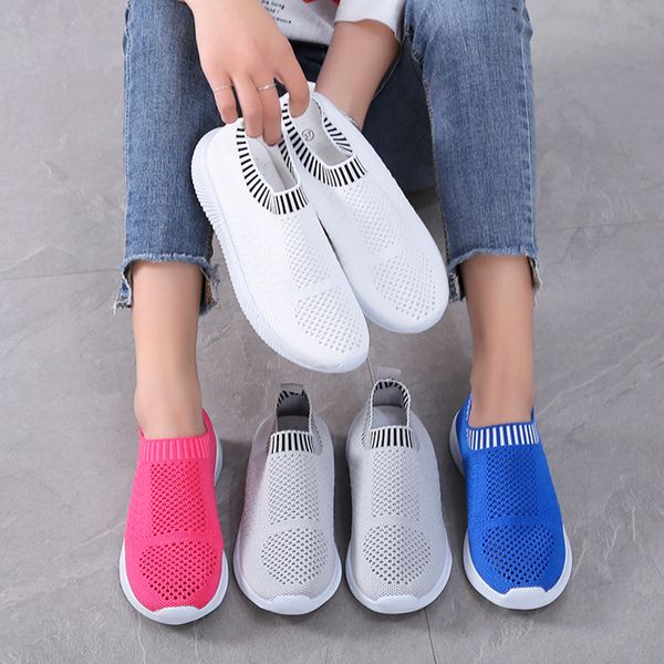 dropshipping plus size 35-46 elastic knitted casual shoes woman spring summer comfortable breathable sneakers women light flats, Black
dropshipping plus size 35-46 elastic knitted casual shoes woman spring summer comfortable breathable sneakers women light flats, Black