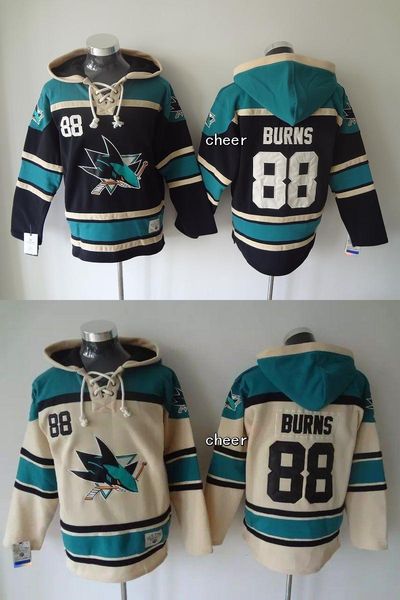 2015 men's san jose sharks #88 burns beige/black hooded jerseys hockey hoodies jerseys sweatshirts custom any name any number, Black;red 
2015 men's san jose sharks #88 burns beige/black hooded jerseys hockey hoodies jerseys sweatshirts custom any name any number, Black;red