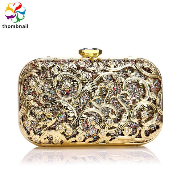 luxury shape women crystal evening clutch bling gold ladies dinner party bag diamond purse formal occasion
luxury shape women crystal evening clutch bling gold ladies dinner party bag diamond purse formal occasion