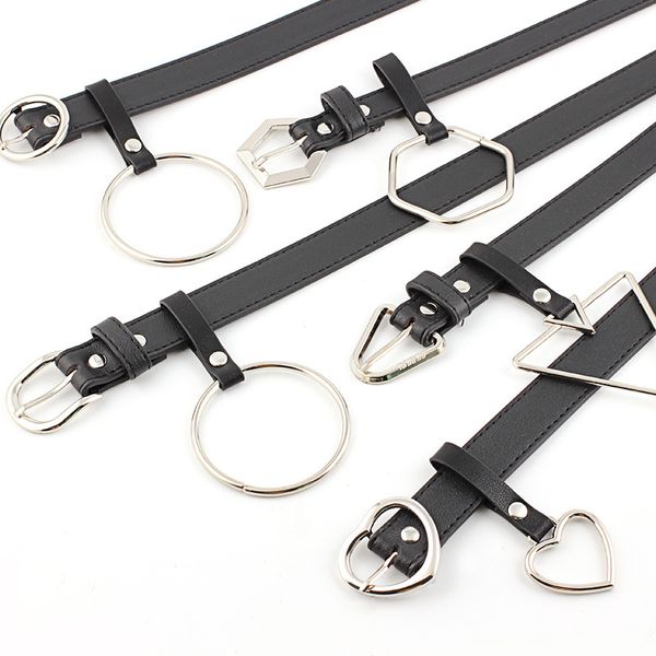 dropshipping звенит пояс женщины геометрические элементы сплава пряжкой waistband мужчин черный pu кожаный пояс, Black;brown
dropshipping звенит пояс женщины геометрические элементы сплава пряжкой waistband мужчин черный pu кожаный пояс, Black;brown
