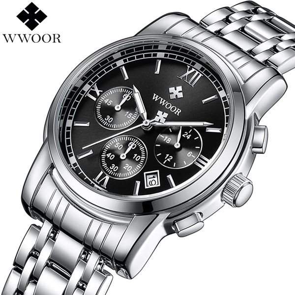 2020 watch men fashion sport quartz clock mens watches full steel business waterproof watch relogio masculino, Slivery;brown
2020 watch men fashion sport quartz clock mens watches full steel business waterproof watch relogio masculino, Slivery;brown