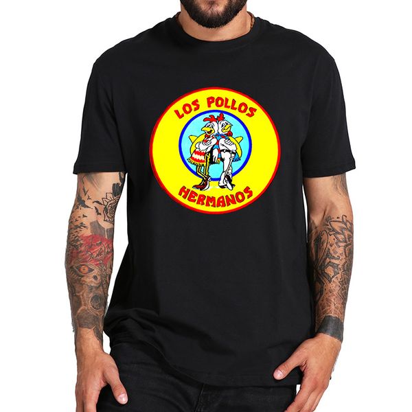 breaking bad t shirt los pollos hermanos short sleeve shirt 100% cotton o-neck breathable tee eu size
breaking bad t shirt los pollos hermanos short sleeve shirt 100% cotton o-neck breathable tee eu size