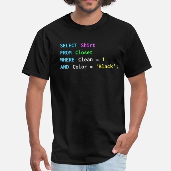 забавный sql дизайн для sql программисты дба db тенниски мужчин customize хлопка s-3xl одежда сумасшедшая мода лето картинки рубашка
забавный sql дизайн для sql программисты дба db тенниски мужчин customize хлопка s-3xl одежда сумасшедшая мода лето картинки рубашка