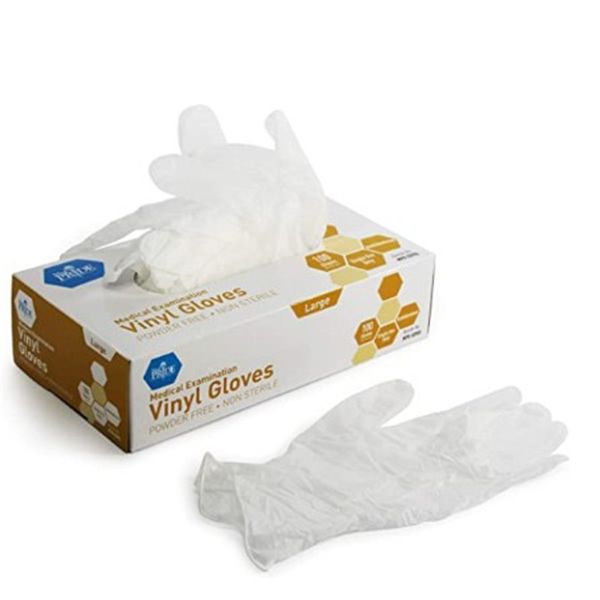100 count disposable vinyl gloves non latex powder ultra strong non sterile clear safety protection gloves for home, office, kitchen, c
100 count disposable vinyl gloves non latex powder ultra strong non sterile clear safety protection gloves for home, office, kitchen, c