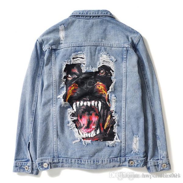 west jacket album denim jacket washing do old damaging behind the cow dog couple jacket mens designer coats, Black;brown
west jacket album denim jacket washing do old damaging behind the cow dog couple jacket mens designer coats, Black;brown