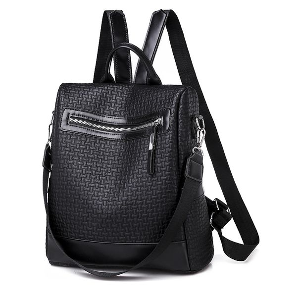 leather luggage tag2020 anti-theft backpack female new style college bag personalized embossed large capacity casual travel fashion backpack
leather luggage tag2020 anti-theft backpack female new style college bag personalized embossed large capacity casual travel fashion backpack