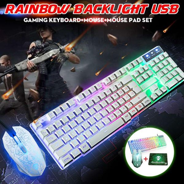 usb wired gaming keyboard led rainbow backlight ergonomic 2400dpi optical gaming mouse mouse pad sets for gamer pc
usb wired gaming keyboard led rainbow backlight ergonomic 2400dpi optical gaming mouse mouse pad sets for gamer pc