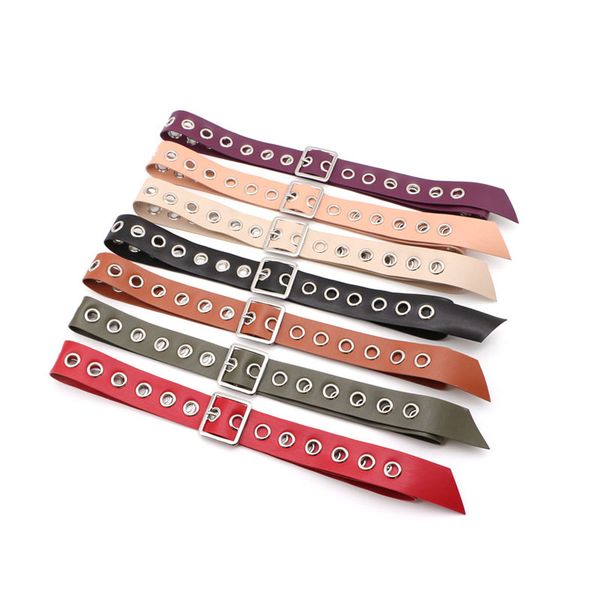 new fashion decorative belt female punk wind rivet decorative buckle belt female, Black;brown
new fashion decorative belt female punk wind rivet decorative buckle belt female, Black;brown