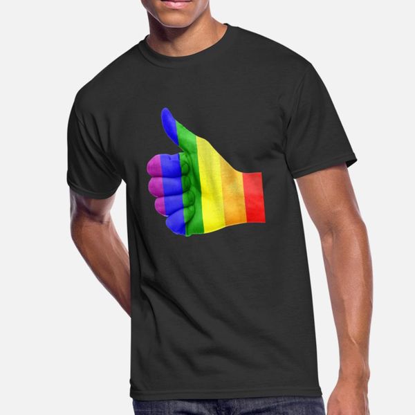 lgbt pride thumb up t shirt men printing cotton crew neck fitness funny casual summer style leisure shirt 
lgbt pride thumb up t shirt men printing cotton crew neck fitness funny casual summer style leisure shirt