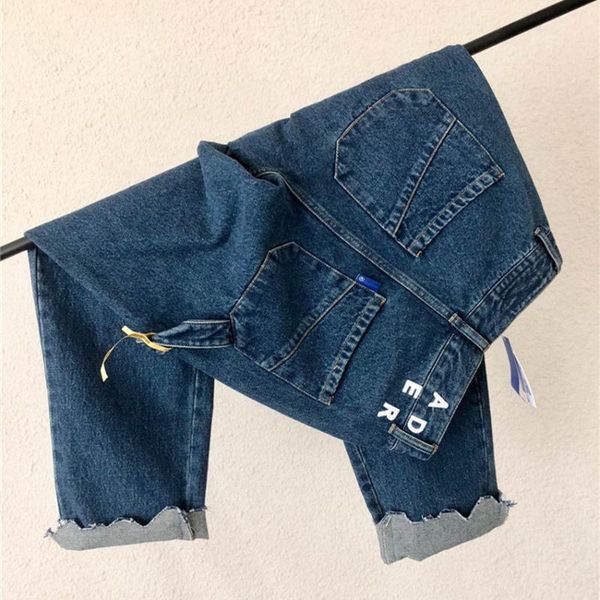 quality damage adererror jeans men women casual loose washed do old ader error denim pants trousers, Blue
quality damage adererror jeans men women casual loose washed do old ader error denim pants trousers, Blue