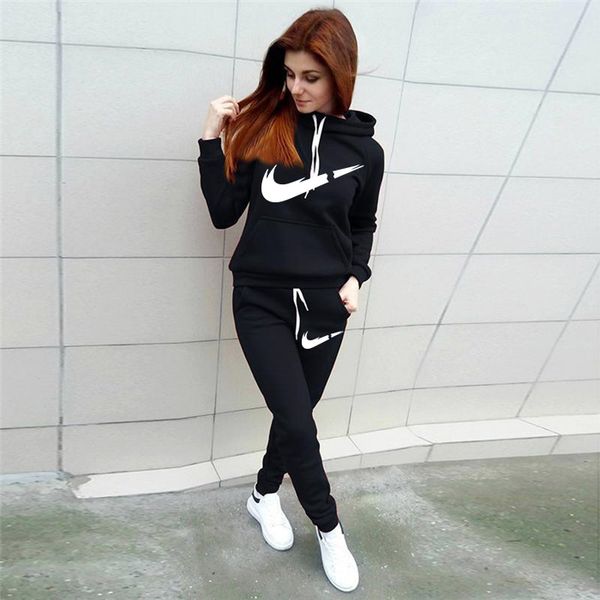 2020 women's sportswear two-piece long-sleeved hooded casual suit ladies sportswear street clothes autumn and winter designer new plus, Gray
2020 women's sportswear two-piece long-sleeved hooded casual suit ladies sportswear street clothes autumn and winter designer new plus, Gray