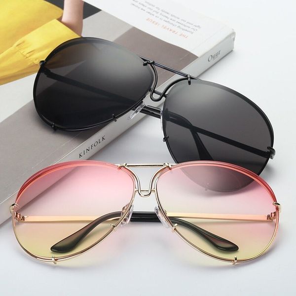 2020 new handsome men and women pilot style sunglasses slim metal frame with big colors lenses classical eyewear, White;black
2020 new handsome men and women pilot style sunglasses slim metal frame with big colors lenses classical eyewear, White;black
