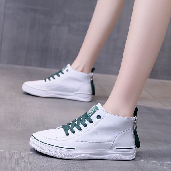 net red white shoes womens 2020 autumn new korean fashion hight-casual sneakers flat shoes ins fashion, Black
net red white shoes womens 2020 autumn new korean fashion hight-casual sneakers flat shoes ins fashion, Black