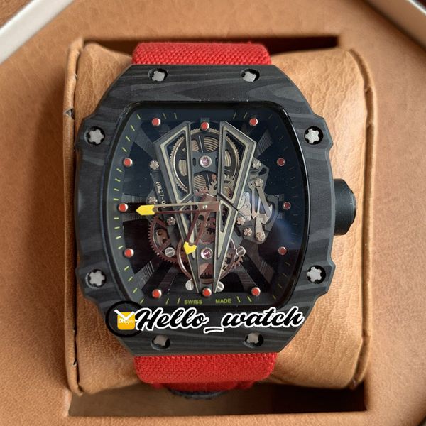 new 27-03 rafael nadal ntpt carbon fiber case black skeleton dial miyota automatic mens watch rm27-03 red nylon watches hello_watch, Slivery;brown
new 27-03 rafael nadal ntpt carbon fiber case black skeleton dial miyota automatic mens watch rm27-03 red nylon watches hello_watch, Slivery;brown