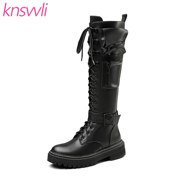 новая молния карман колено высокие сапоги женщины узелок круглого toe motorcycle boots вскользь плоские ботинки женщина knight длинные, Black
новая молния карман колено высокие сапоги женщины узелок круглого toe motorcycle boots вскользь плоские ботинки женщина knight длинные, Black