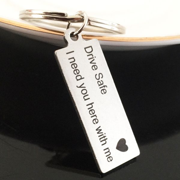 custom fashion keyring gifts engraved keychain couples boyfriend girlfriend jewelry key chain, Silver
custom fashion keyring gifts engraved keychain couples boyfriend girlfriend jewelry key chain, Silver