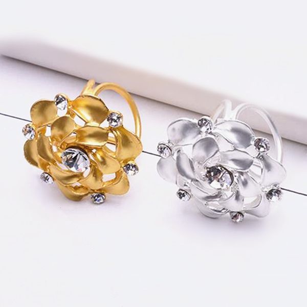 fashion nobal flower wedding brooches corsage pins crystal holder tricyclic scarves buckle silk jewelry accessories, Gray
fashion nobal flower wedding brooches corsage pins crystal holder tricyclic scarves buckle silk jewelry accessories, Gray