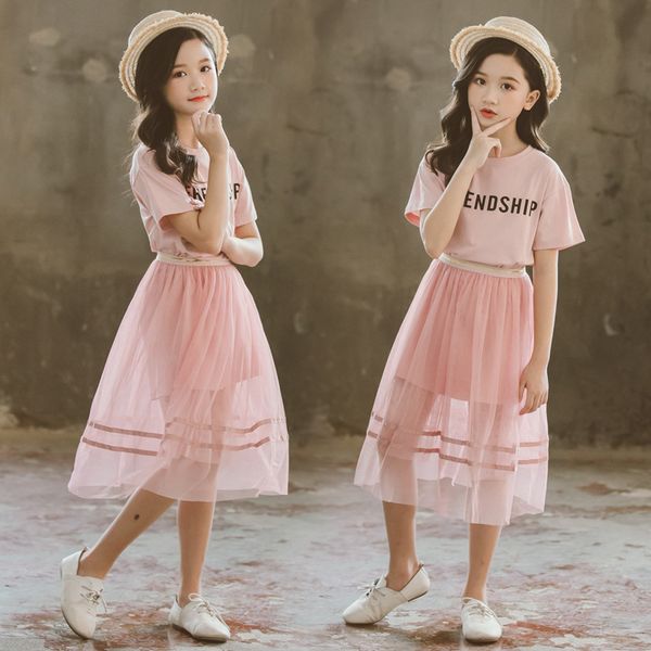 girls skirts suit letter print kids clothes long t-shirt and skirts two-piece set teens girl children clothing set 10 12 year, White
girls skirts suit letter print kids clothes long t-shirt and skirts two-piece set teens girl children clothing set 10 12 year, White