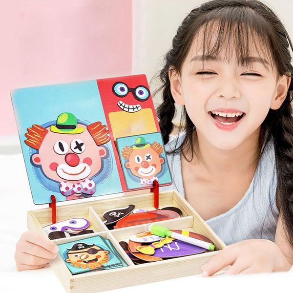 3d puzzle diy creative magnetic cartoon puzzle wooden toy cognitive intelligence figure animals vehicle board infant education children toys
3d puzzle diy creative magnetic cartoon puzzle wooden toy cognitive intelligence figure animals vehicle board infant education children toys