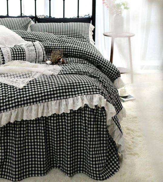 classic plaid lace bedding set,full king cotton vintage checked double home textile bedspread pillow case duvet cover
classic plaid lace bedding set,full king cotton vintage checked double home textile bedspread pillow case duvet cover