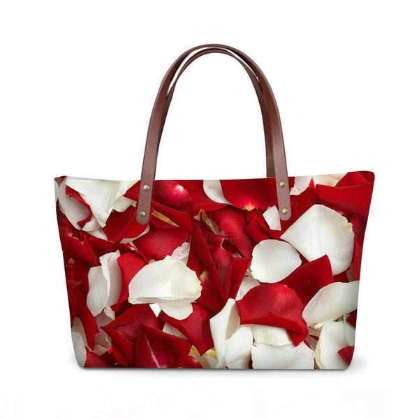 3d print flower on handbags for women cute shoulder messenger bags for girls portable satchel for ladies quality tote bag traveling storage
3d print flower on handbags for women cute shoulder messenger bags for girls portable satchel for ladies quality tote bag traveling storage