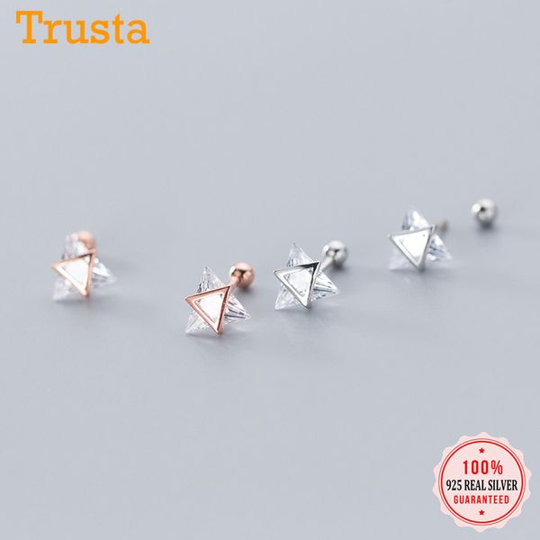 trustdavis 925 sterling silver twinkling triangle stud earrings for women children baby girls kids mini minimalist jewelry da592, Golden;silver
trustdavis 925 sterling silver twinkling triangle stud earrings for women children baby girls kids mini minimalist jewelry da592, Golden;silver