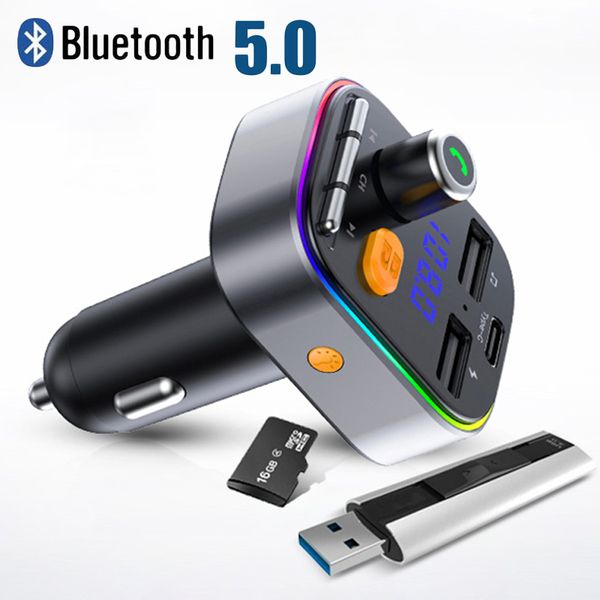 bluetooth 5.0 mp3 player fm transimitter one key bass support tf card u disk with mic for hands2 usb charging port
bluetooth 5.0 mp3 player fm transimitter one key bass support tf card u disk with mic for hands2 usb charging port