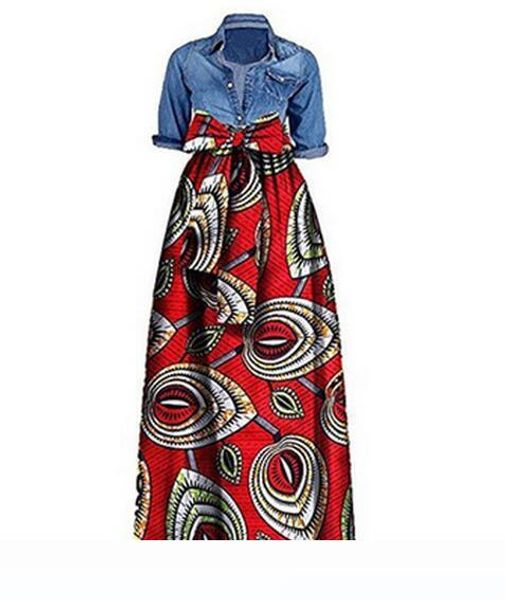 2017 new womens dashiki dress fashion plus size african famous style print long maxi a line skirt bust skirt vintage ball gown, Black
2017 new womens dashiki dress fashion plus size african famous style print long maxi a line skirt bust skirt vintage ball gown, Black