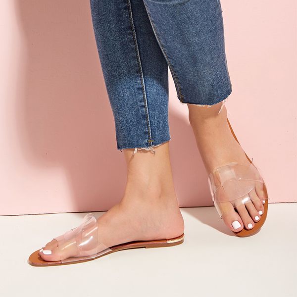 2020 summer women slipper open toe flip flops clear females outdoor flat beach slides ladies comfortable elegant slides shoes, Black
2020 summer women slipper open toe flip flops clear females outdoor flat beach slides ladies comfortable elegant slides shoes, Black
