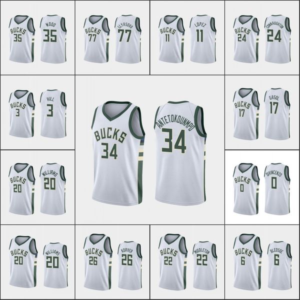 milwaukee bucks men giannis antetokounmpo eric bledsoe khris middleton brook lopez nba white custom association jersey, Black
milwaukee bucks men giannis antetokounmpo eric bledsoe khris middleton brook lopez nba white custom association jersey, Black