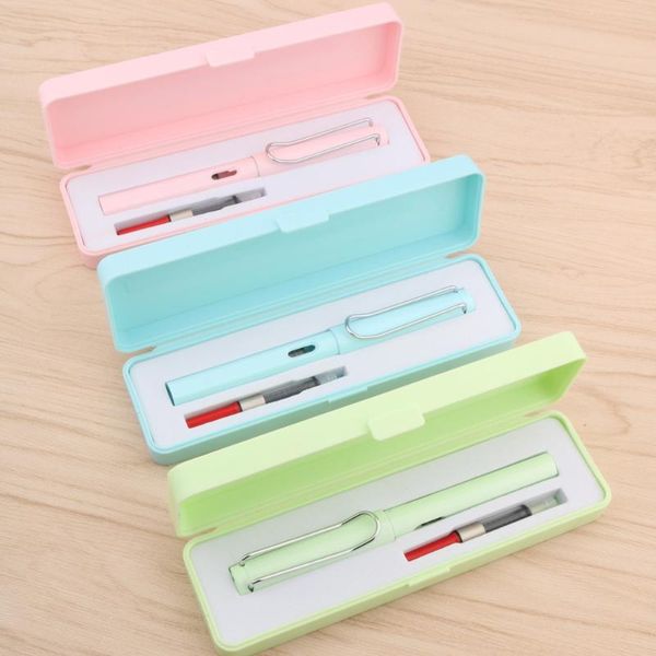 chouxiongluwei set box gift fountain pen classic plastic student ef nib macaron 3 color stationery office school supplies
chouxiongluwei set box gift fountain pen classic plastic student ef nib macaron 3 color stationery office school supplies