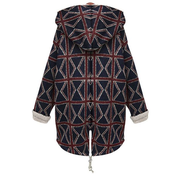 cross-border womens new style for autumn and winter l loose long lalambswool hooded plaid long-sleeve quilted cotton cloth cotton-padded clo, Black
cross-border womens new style for autumn and winter l loose long lalambswool hooded plaid long-sleeve quilted cotton cloth cotton-padded clo, Black