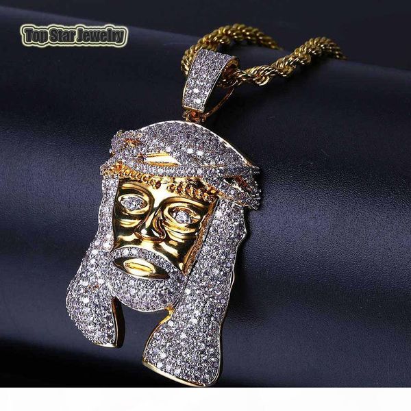 316l stainless steel hip hop jewelry micro-inserts cubic zirconia jesus pendant necklace for mens rapper rock accessories, Silver
316l stainless steel hip hop jewelry micro-inserts cubic zirconia jesus pendant necklace for mens rapper rock accessories, Silver