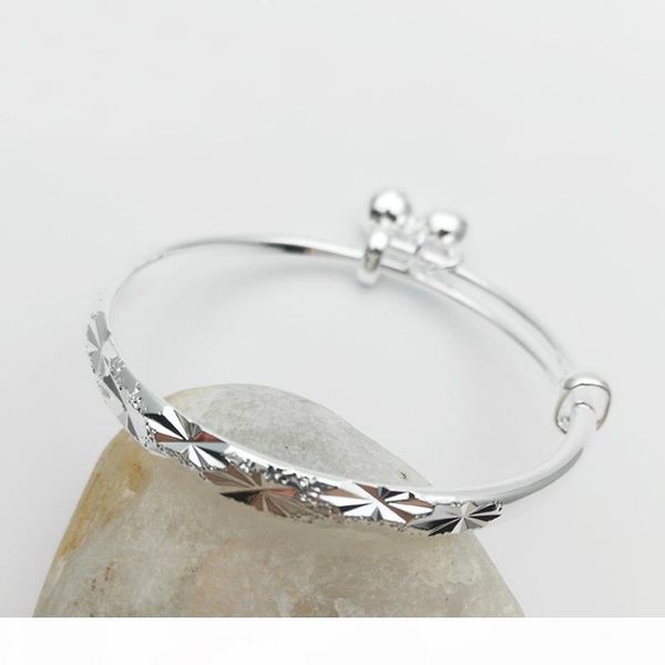 kids jewelry silver plated snowflake embossing adjustable bells bangles & bracelets for baby toddler girls gift, Black
kids jewelry silver plated snowflake embossing adjustable bells bangles & bracelets for baby toddler girls gift, Black