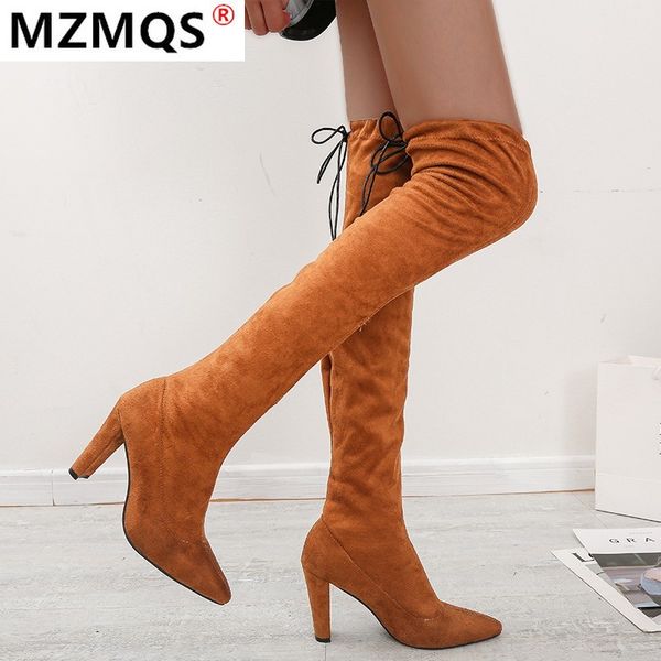 over the knee boots women female women shoes suede long boots winter fashion thigh high winter shoes plus size, Black
over the knee boots women female women shoes suede long boots winter fashion thigh high winter shoes plus size, Black