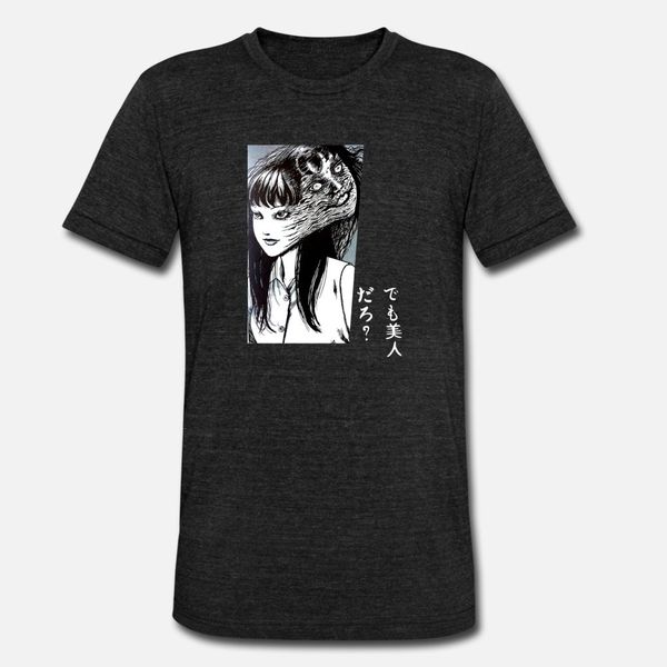 tomie junji ito collection t shirt men anti-wrinkle short sleeve s-3xl pictures anti-wrinkle breathable summer natural shirt