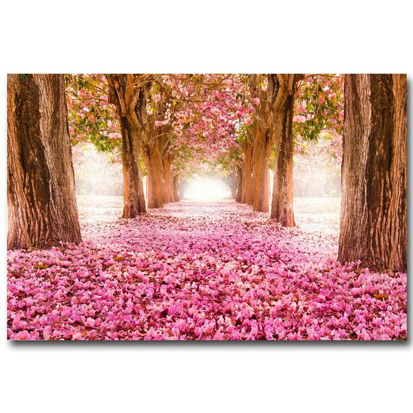 nicoleshenting cherry blossoms forest path art silk fabric poster print 13x20 24x36inch flowers trees nature wall pictures
nicoleshenting cherry blossoms forest path art silk fabric poster print 13x20 24x36inch flowers trees nature wall pictures