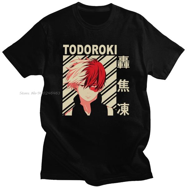 classic boku no hero academia t shirt men short sleeved summer s todoroki tshirt crew neck slim fit soft cotton tee clothes
classic boku no hero academia t shirt men short sleeved summer s todoroki tshirt crew neck slim fit soft cotton tee clothes